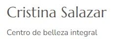 Logo de Cristina Salazar
