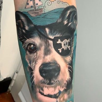 Tatuaje realista en brazo realizado por Susana Chavero