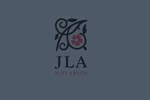 Uno de los mejores notarios baratos de Barcelona es JLA Notarios logo