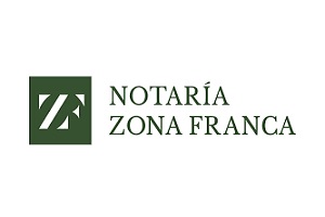 Uno de los mejores notarios baratos de Barcelona es Notaría Zona Franca logo