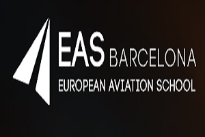 Una de las mejores escuelas de pilotos de España es EAS Barcelona, logo