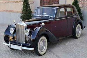 Bentley MK VI Bicolor coches clásicos para bodas en Madrid