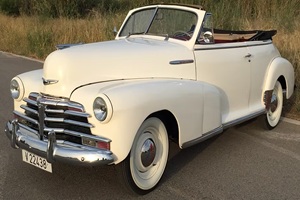 Chevrolet Fleetmaster 1948 coches clásicos para bodas en Barcelona