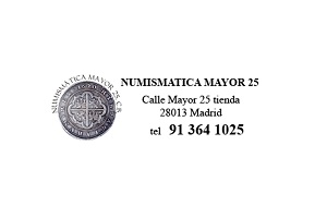 Numismática Mayor 25, logo