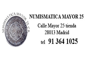 Numismática Mayor 25, logo