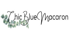 Chic Blue Macaron