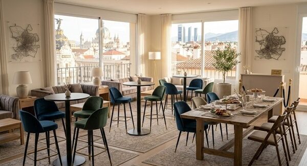 alquiler de mobiliario para eventos en Madrid